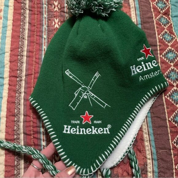Heineken Pom Pom Beanie - Picture 2 of 4